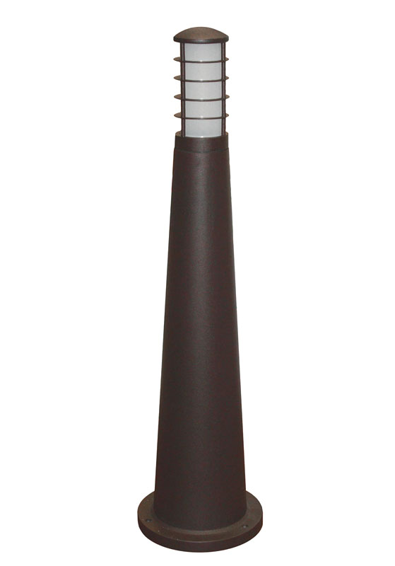 ΦΩΤΙΣΤ.9026 Φ65 ΚΩΝΟΣ ΑΛΟΥΜ.ΜΕ ΣΚΙΑΣΤΡΟ 65cm Ε27 ΣΚΟΥΡΙΑ