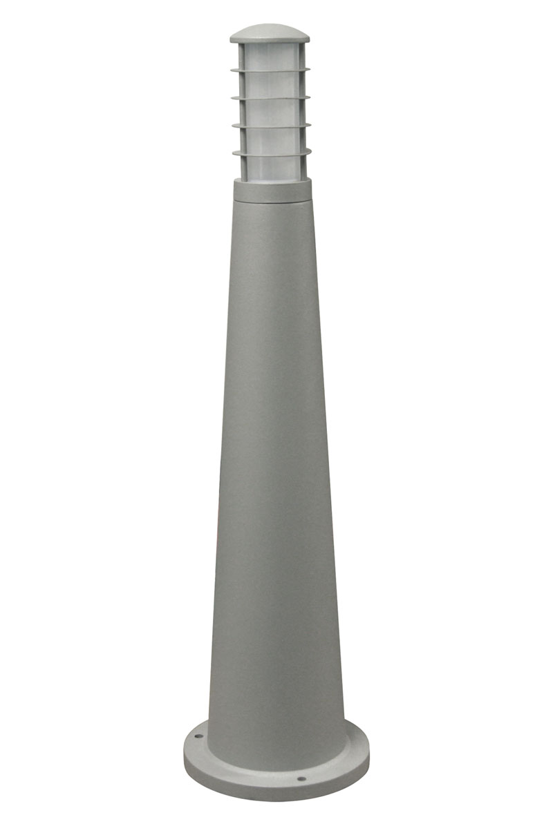 ΦΩΤΙΣΤΙΚΟ 9026 Φ65 ΚΩΝΟΣ ΑΛΟΥΜ. ΜΕ ΣΚΙΑΣΤΡΟ 65cm Ε27 ΓΚΡΙ