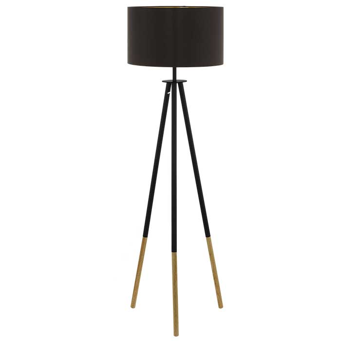 Φωτιστικό Δαπέδου ΒIDFORD Μαύρο 49148 EGLO