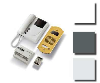  682T - Κιτ για μία οικογένεια με Α/Μ θυροτηλεόραση Giotto και χωνευτή μπουτονιέρα σειράς Patavium