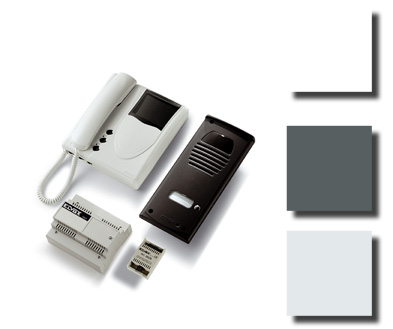 682V - Κιτ για μία οικογένεια με Α/Μ θυροτηλεόραση Giotto και χωνευτή μπουτονιέρα σειράς 3300, 2 αγωγών