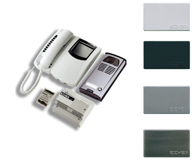  68IF - Κιτ για μία οικογένεια με Α/Μ θυροτηλεόραση Petrarca και μπουτονιέρα σειράς 8100 επίτοιχη