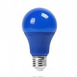 Λάμπα LED E27 Α60 9W 230V 806lm 200° IP20 Μπλέ 7344 V-TAC