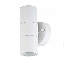 Εξωτερικό Επιτοίχιο Φωτιστικό 2xGU10 Κύλινδρος Ασπρο Σώμα 7570