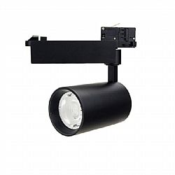 Led Φωτιστικό Ράγας Μαύρο 25watt 3000K Θερμό Λευκό 