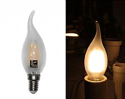 LED COG ΚΕΡΑΚΙ ΜΑΤ ΜΕ ΜΥΤΗ Ε14 6W 230V ΛΕΥΚΟ