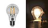 LED COG ΑΧΛΑΔΙ ΔΙΑΦΑΝΟ Ε27 6W 230V ΘΕΡΜΟ