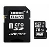 ΚΑΡΤΑ ΜΝΗΜΗΣ MicroSD+ADAPTER CLASS10 16GB