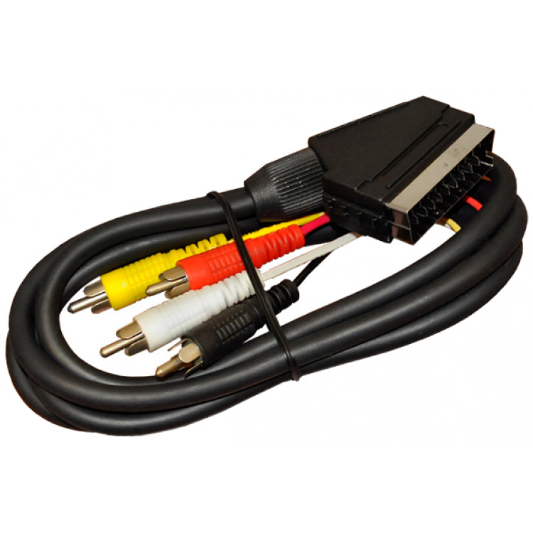SCART-4RCA 1,5m