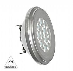 LED SMD ΑΛΟΥΜΙΝΙΟ AR111 12W 12VAC/DC ΝΤΙΜΑΡΙΖΟΜΕΝ.24° ΘΕΡΜΟ