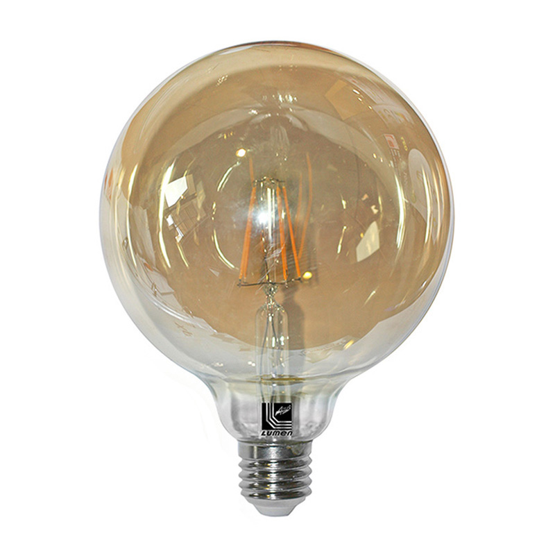 LED COG GLOBE Φ125 ΜΕΛΙ Ε27 6W 230V ΘΕΡΜΟ