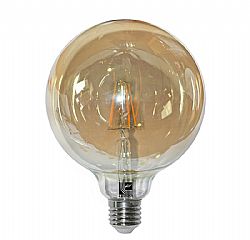 LED COG GLOBE Φ125 ΜΕΛΙ Ε27 6W 230V ΘΕΡΜΟ