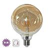 LED COG GLOBE ΜΕΛΙ Φ125 Ε27 6W 230V ΝΤΙΜΑΡΙΖΟΜΕΝΟ ΘΕΡΜΟ