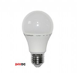 LED ΑΧΛΑΔΙ ΜΑΤ Ε27 10W 24V AC/DC ΛΕΥΚΟ
