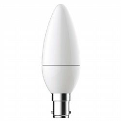 Β22 Led Λάμπα Κερί 6Watt Φυσικό λευκό 