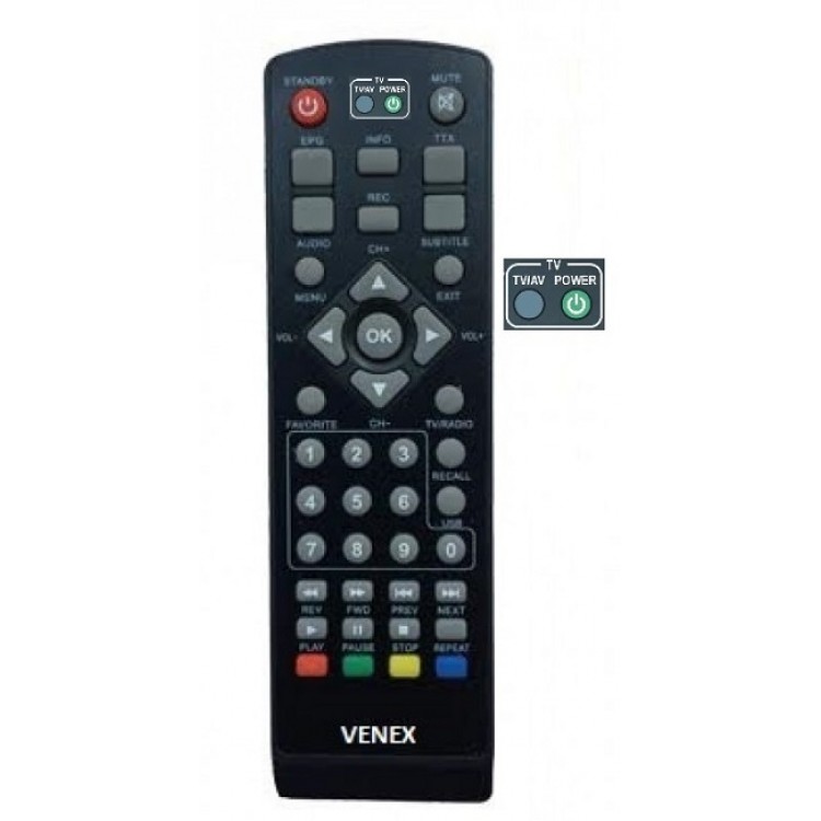 ΤΗΛΕΧΕΙΡΙΣΤΗΡΙA VENEX + TV (TH-V-LEARN)