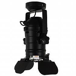 Vintage Industrial Φωτιστικό Οροφής Μονόφωτο Μαύρο Μεταλλικό GloboStar DETROIT 01372