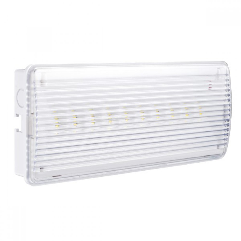 LED SMD Χωνευτό Φωτιστικό Ασφαλείας Επιτοίχιο 5W 230V IP43 Spotlight