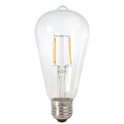 Filament E27 Λάμπα Led ST64 4W 400Lm Θερμό λευκό 