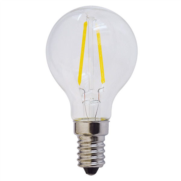 Filament E14 Λάμπα Led G45 4W 400Lm Θερμό λευκό 