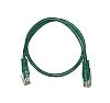 ΚΑΛΩΔΙΟ UTP Cat5e ΧΑΛΚΟΥ(CU) 4x2x7*0.16mm 0.5m PRO ΠΡΑΣΙΝΟ