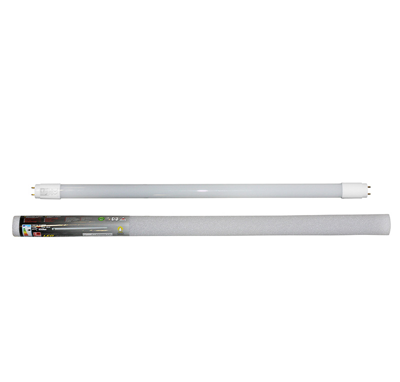 LED ΛΑΜΠΑ ΓΥΑΛΙΝΗ T8 60cm 10W 230V ΛΕΥΚΟ