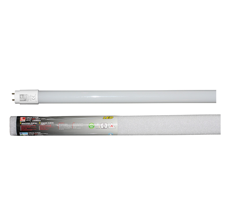 LED ΛΑΜΠΑ ΓΥΑΛΙΝΗ T8 150cm 24W 230V ΨΥΧΡΟ