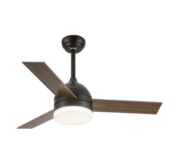 SL Ανεμιστήρας Οροφής 70W Με 3 Πτερύγια Και LED Φως 18W Και Τηλεχειριστήριο Μαύρος