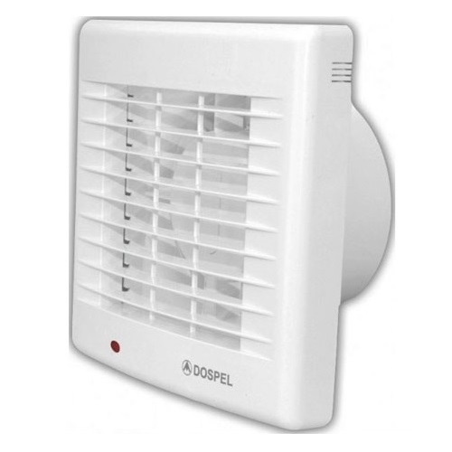 Εξαεριστήρας DOSPEL POLO 6 AZ Φ150 Λευκός Με Αυτόματη Περσίδα & Χρονοκαθυστέρηση