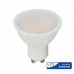 Σπότ Led GU10 GU10 7,5W 230V 110° 720lm IP20 Samsung Chip Ψυχρό Λευκό 874 V-TAC