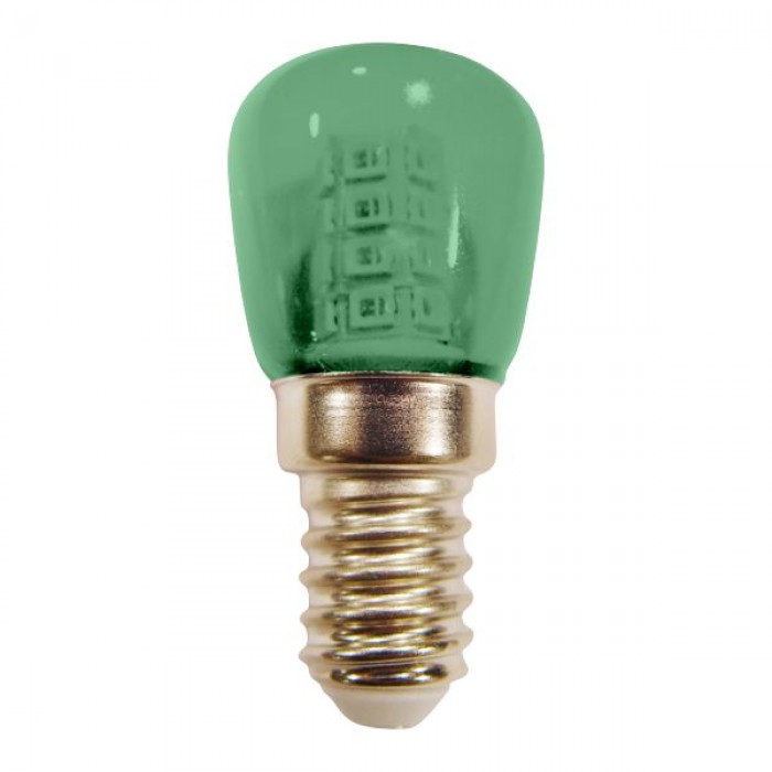 ΛΑΜΠΑΚΙ ΝΥΚΤΟΣ/ΨΥΓΕΙΟΥ LED ΠΡΑΣΙΝΟ E14 1.5W 230V