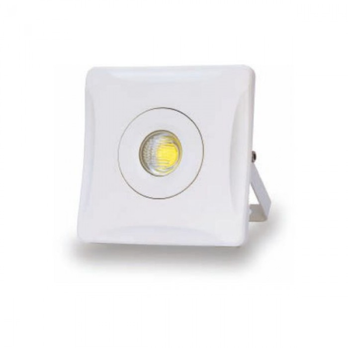ΠΡΟΒΟΛΕΑΣ LED COB SLIM 50W ΛΕΥΚΟΣ 230V ΦΥΣΙΚΟ ΛΕΥΚΟ 4000K IP65 ΣΤΕΓΑΝΟΣ ΑΔΙΑΒΡΟΧΟΣ