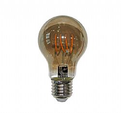 LED ΛΑΜΠΑ COG SPIRAL ΑΧΛΑΔΙ SMOKY Ε27 6W ΝΤΙΜΑΡΙΖ ΘΕΡΜΟ