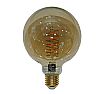 LED ΛΑΜΠΑ COG SPIRAL GLOBE Φ125 SMOKY Ε27 6W ΝΤΙΜΑΡΙΖ.ΘΕΡΜΟ