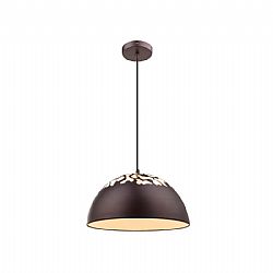 Spotlight Μονόφωτο Κρεμαστό Φωτιστικό Καφέ (3156/B)