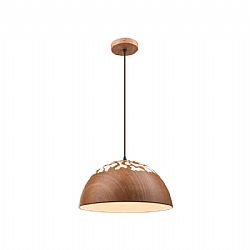 Spotlight Μονόφωτο Κρεμαστό Φωτιστικό Απόχρωση Ξύλου (3156/W)