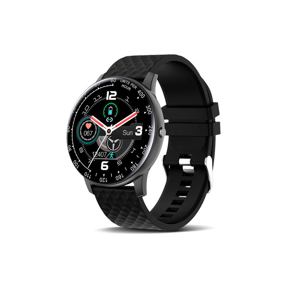 Smartwatch No brand H30, 42mm, Bluetooth, IP67, Μαύρο