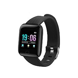 Smartwatch No brand D13, 36mm, Bluetooth, IP67, Μαυρο - 73052