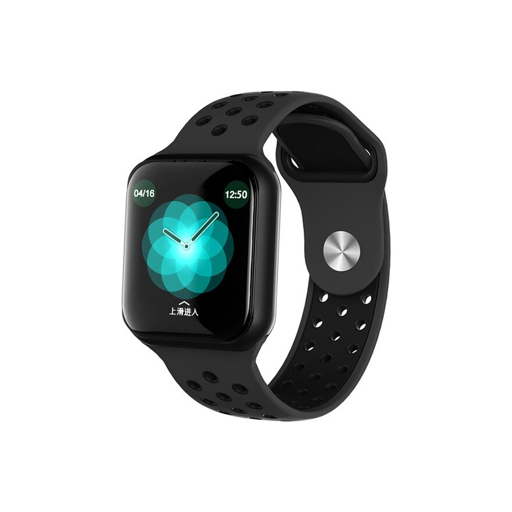 Smartwatch No brand F8, 37mm, Bluetooth, IP67, χρώμα μαύρο - 73035