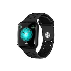 Smartwatch No brand F8, 37mm, Bluetooth, IP67, χρώμα μαύρο - 73035