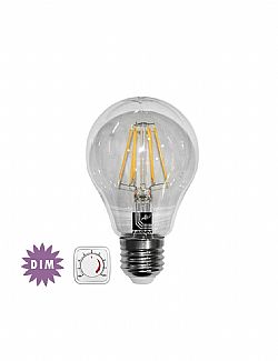 LED COG ΑΧΛΑΔΙ ΔΙΑΦΑΝΟ Ε27 8W 230V ΝΤΙΜΑΡIZOMENO ΘΕΡΜΟ