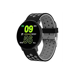 Smartwatch No brand L8, 44mm, Bluetooth, IP67, Μαύρο χώμα- 73043