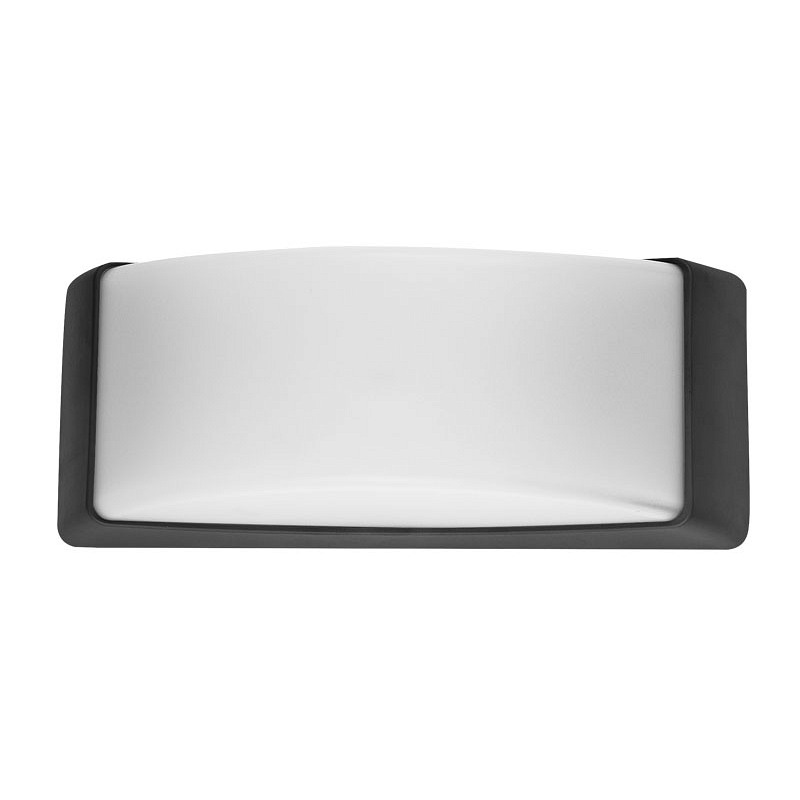 ΑΠΛΙΚΑ ΟΒΑΛ 1 ΝΤΟΥΙ Ε27 IP65 ΓΡΑΦΙΤΗΣ