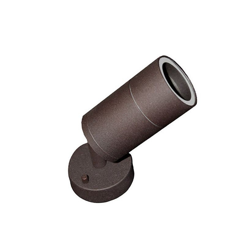 ΣΠΟΤ ΚΙΝΗΤΑ ΜΟΝΗΣ ΚΑΤΕΥΘYNΣΗΣ ΕΠΙΤΟΙΧΟ Φ60 ΑΛΟΥΜΙΝΙΟΥ GU10 ΜΑΥΡΟ