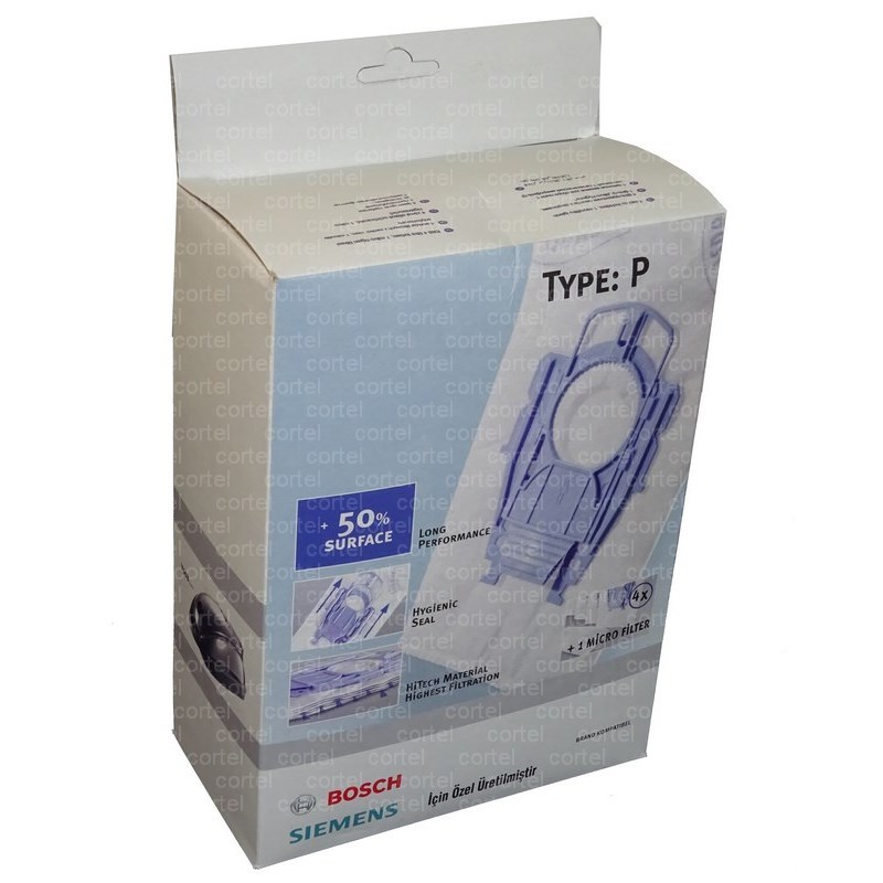 Siemens/Bosch Σακούλες σκούπας  (Type P)