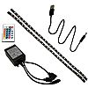 Ταινία LED USB κρυφού φωτισμού για TV με Τηλεχειριστήριο SMD5050 (5V) RGB 2x50cm Spot Light