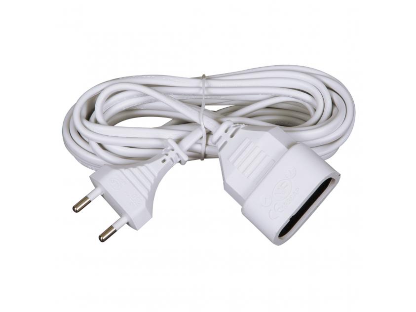 SPOTLIGHT 7032 Προέκταση πρίζας Διπολική 3m White