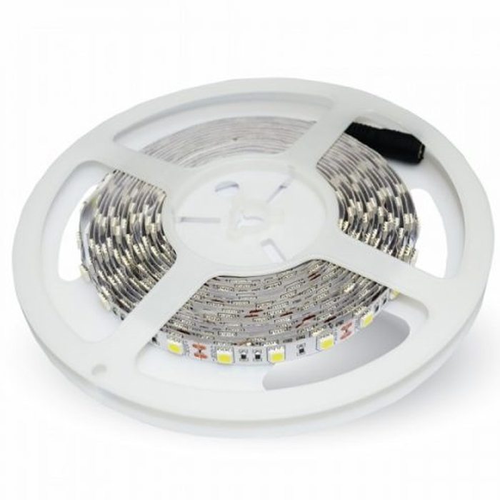 Tαινία Led 20W 12V 2835 SMD/m 196 led/m 2100lm 120° IP20 Ψυχρό Λευκό 4424 OPTONICA