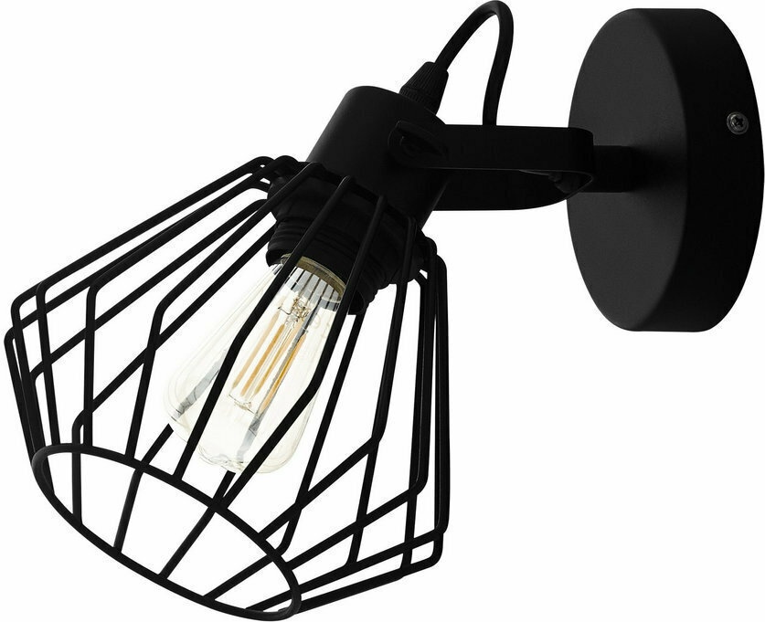 ΣΠΟΤ ΟΡΟΦΗΣ - ΤΟΙΧΟΥ ΜΕΤΑΛΛΙΚΟ ΜΑΥΡΟ 1X40W E27 TABILLANO EGLO