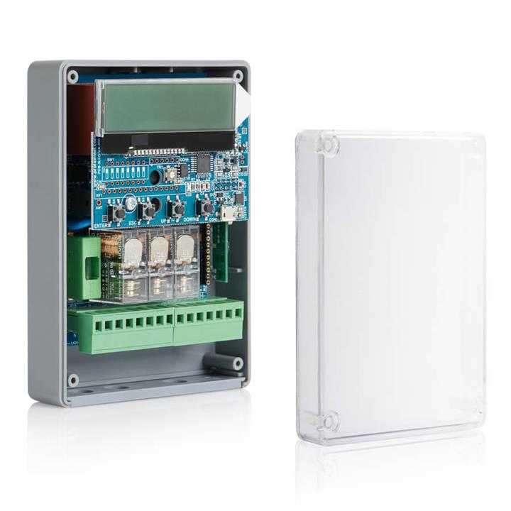 Profelmnet 4033 Πίνακας Ελέγχου Αυτοματισμός για Μοτέρ Μονής Ανοιγόμενης Πόρτας 